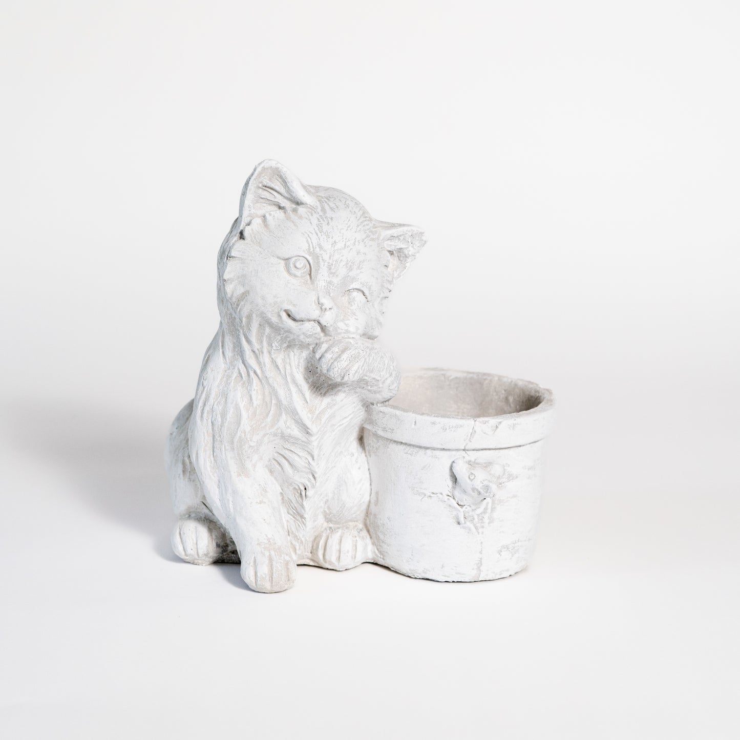 Playful Kitten Planter