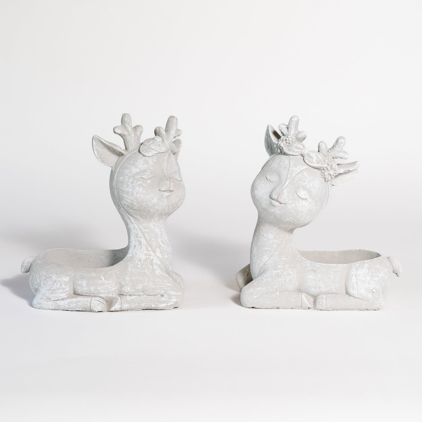 Pair of Deer Planter