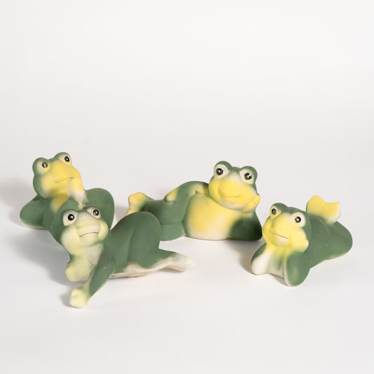 Ceramic Frog 4 Styles (Set of 4)