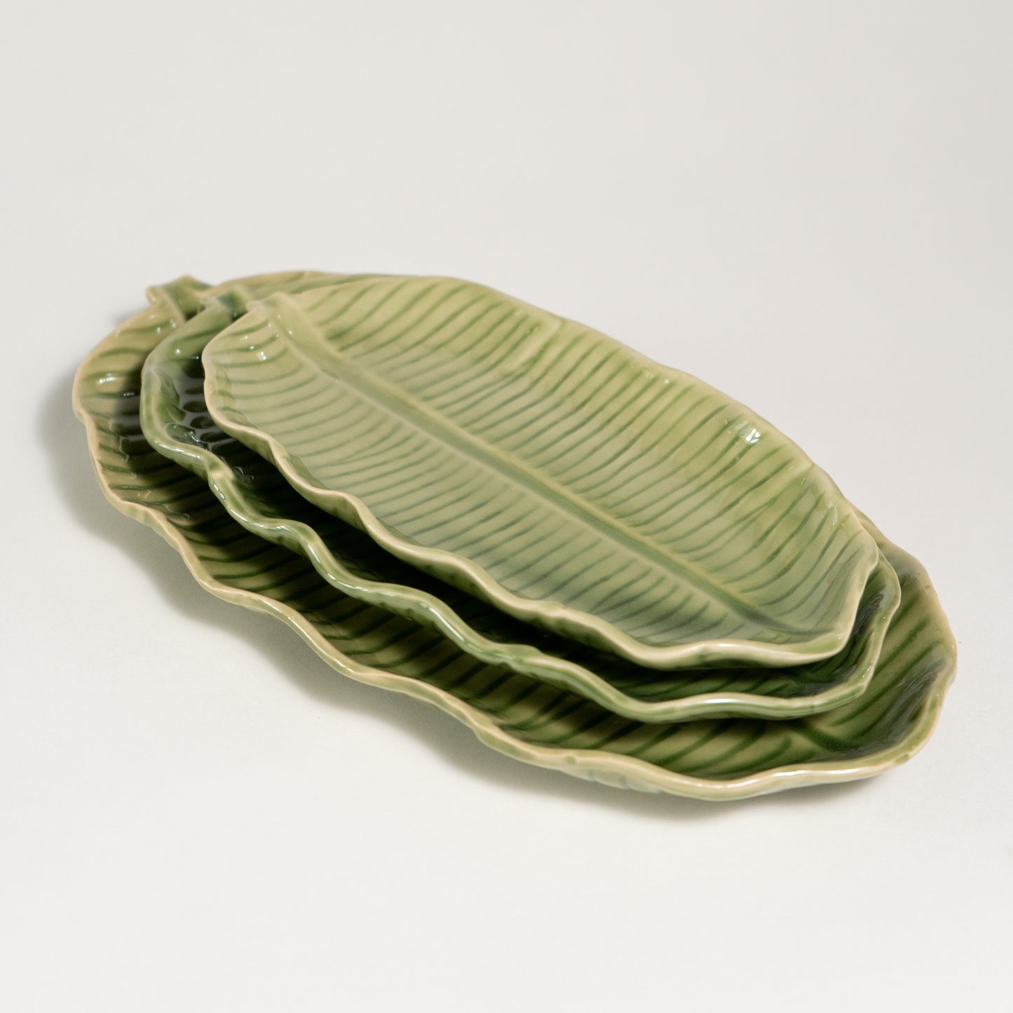 Banana Leaf Platter (Set of 3)