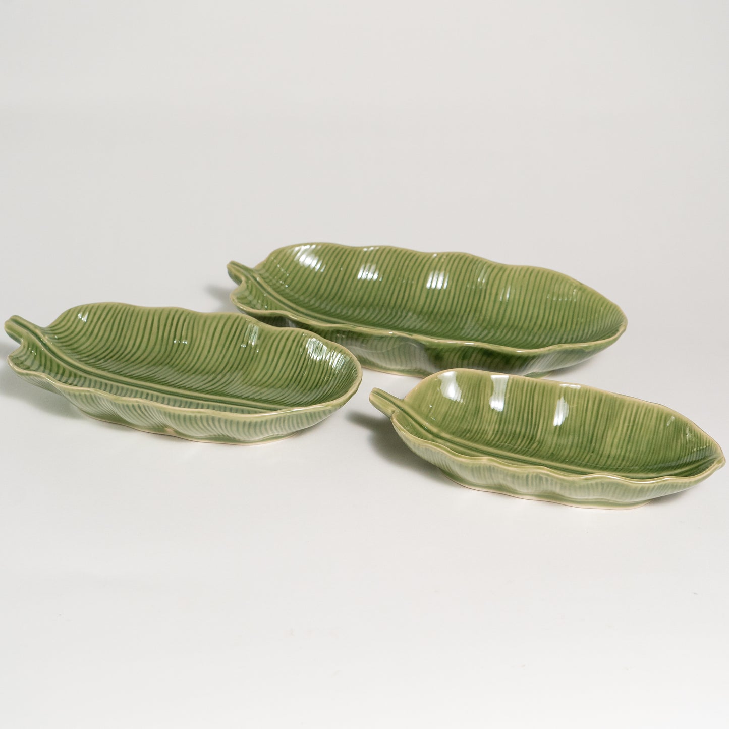 Leaf Shaped Platter (Set of 3)